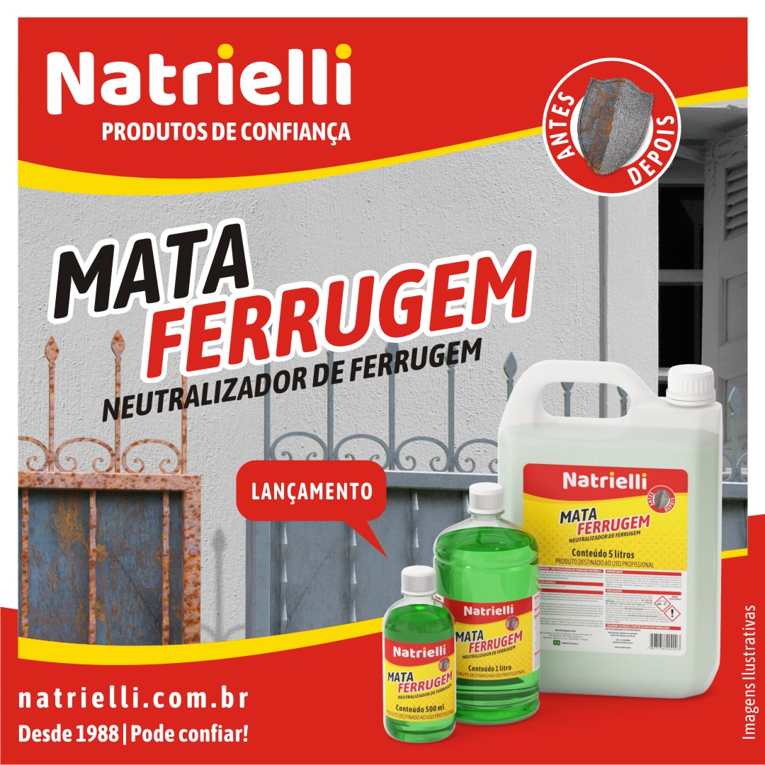 LANÇAMENTO 2021 - Mata Ferrugem ( 500ml, 1lt , 5lts )